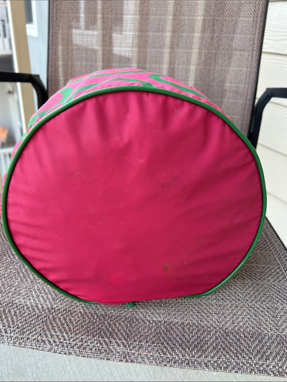 United Colors Of Benetton Vintage Y2K Pink and Green Drawstring Storage Sack - Picture 4 of 8